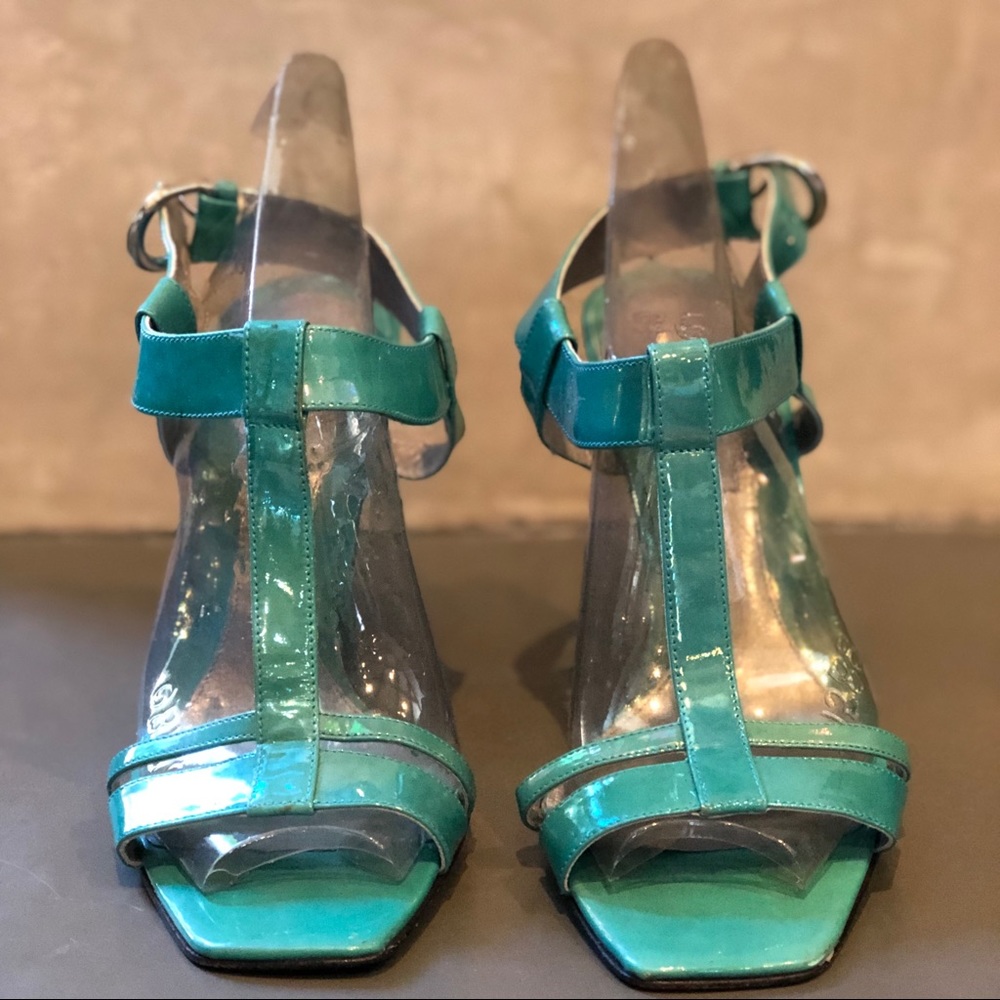 Via Spiga Sandal Heel - Turquoise